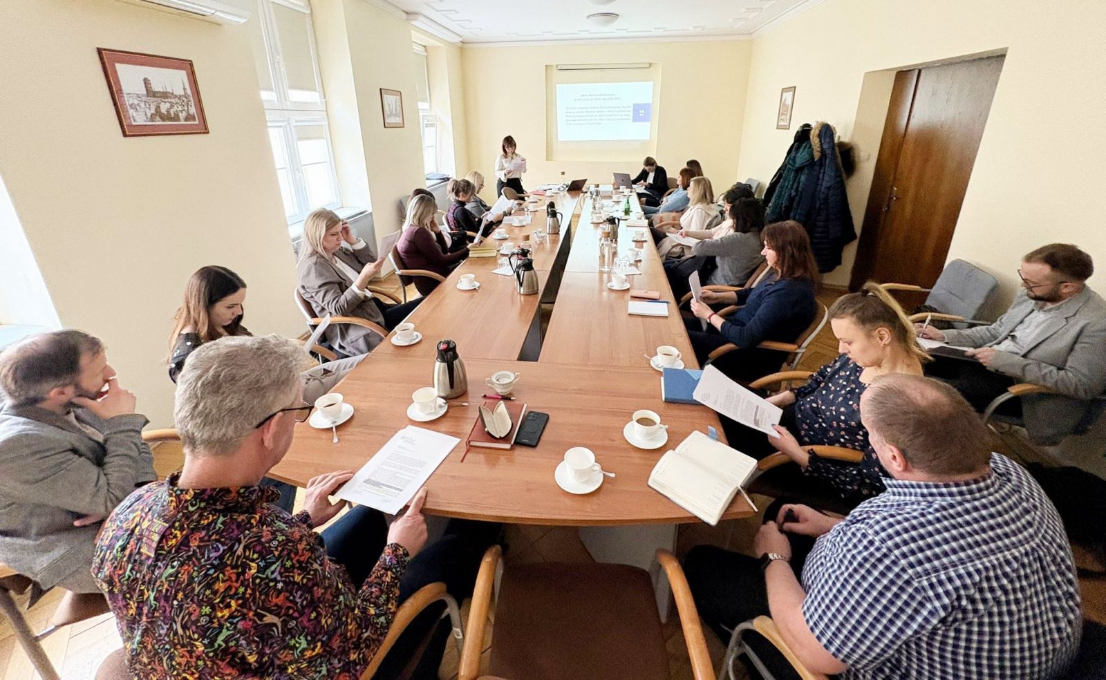 Uczestnicy szkolenia w Urzędzie Wojewódzkim w Gdańsku